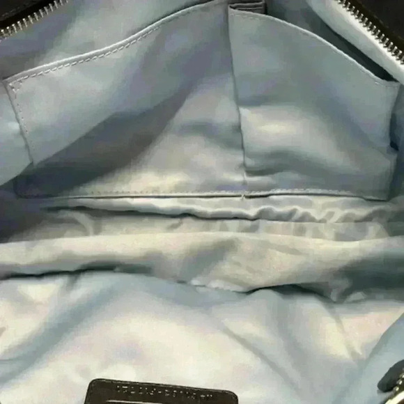 Coach Gallery East West Leather Tote Shoulder Bag Black - Picture 14 of 15